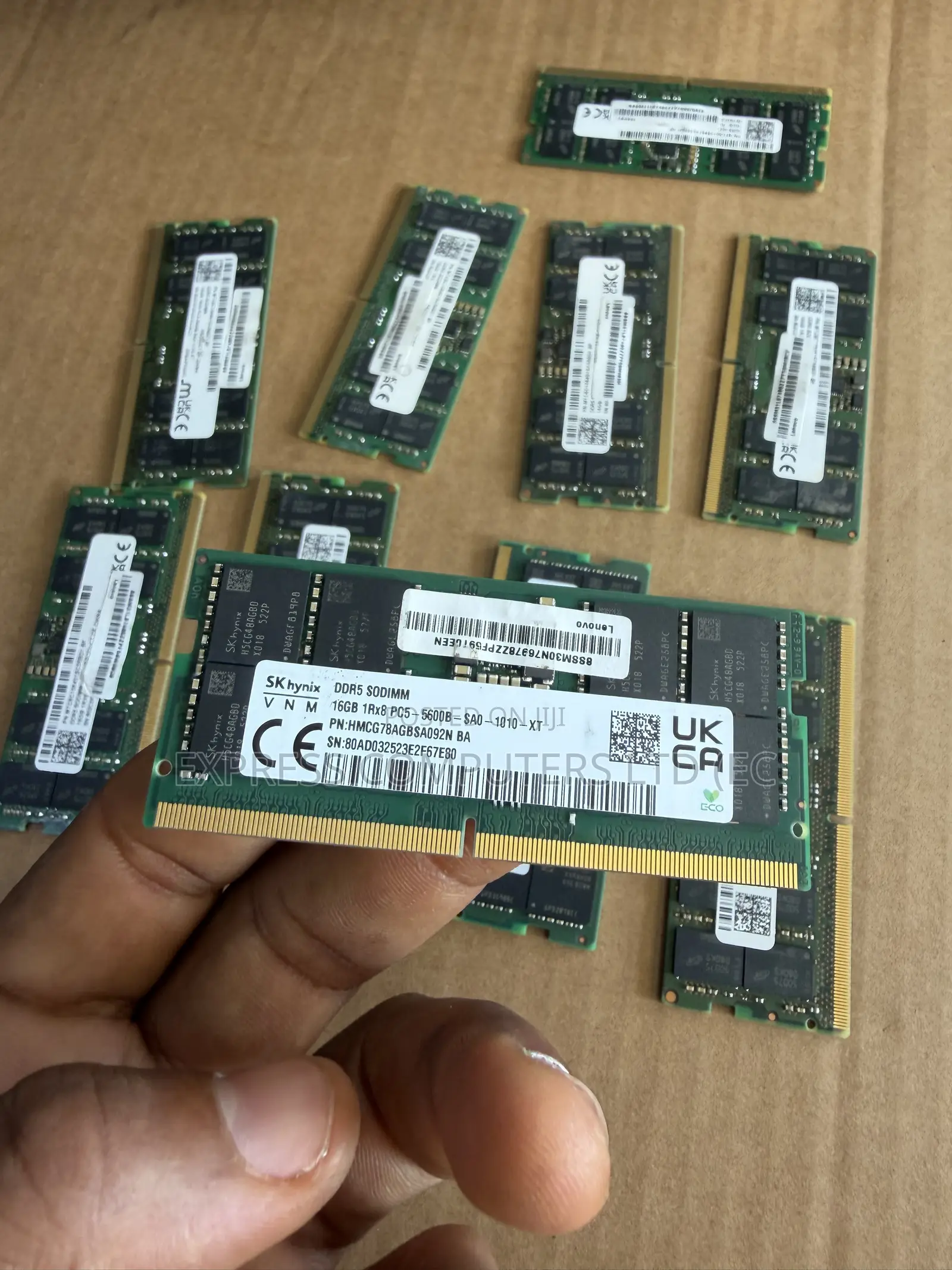 Ddr5 Laptop 16GB 5600mhz Momery Original From Uk New but Not in Box