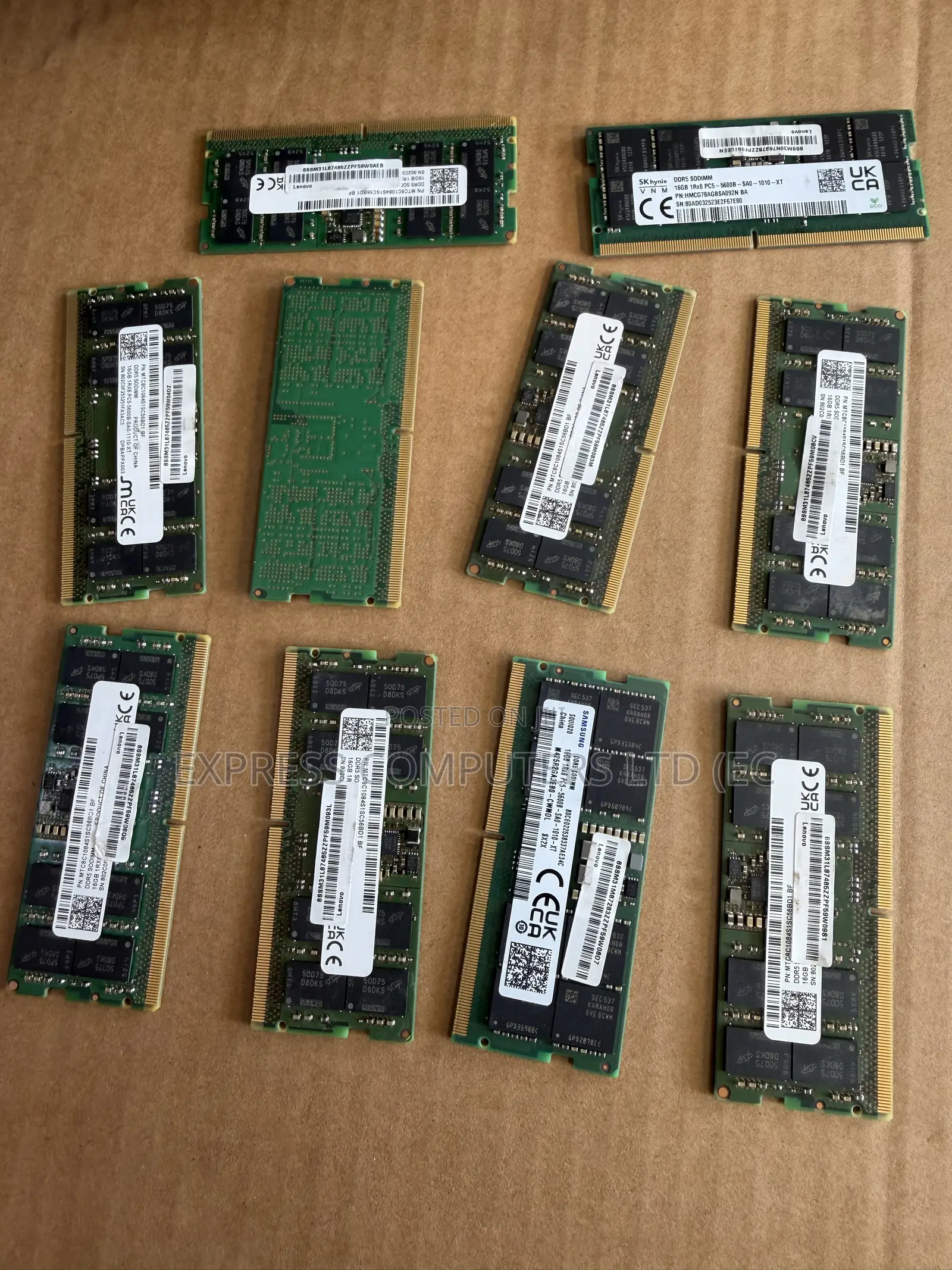 Ddr5 Laptop 16GB 5600mhz Momery Original From Uk New but Not in Box
