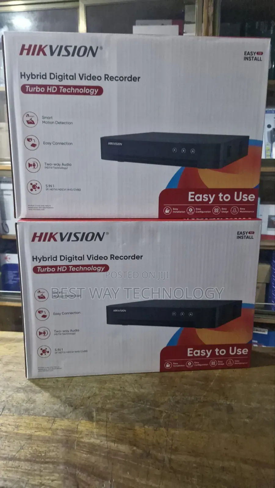 4ch DVR Hikvision 2mp 2way Audio
