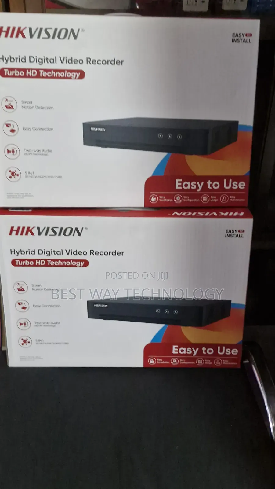 4ch DVR Hikvision 2mp 2way Audio