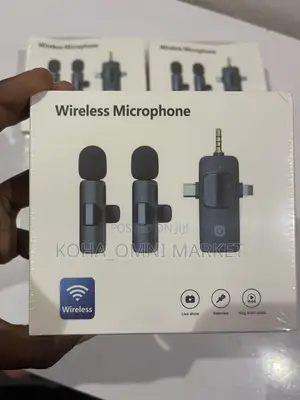 3-in-1 Wireless Microphone for Camera, iPhone, Android