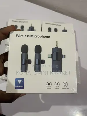 3-in-1 Wireless Microphone for Camera, iPhone, Android