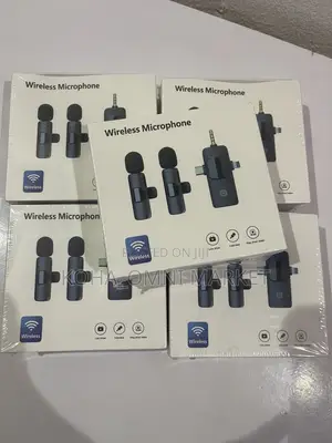3-in-1 Wireless Microphone for Camera, iPhone, Android