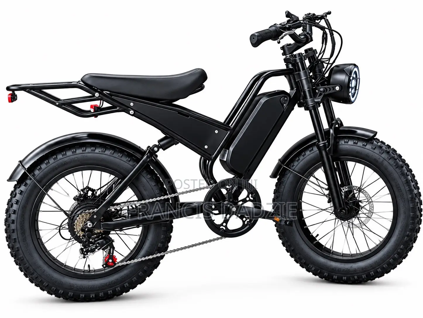 Brand New V20 Fat Tyre Electric Bike (48V Dual Suspension)