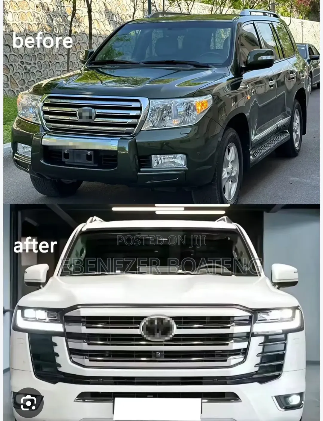 Toyota Land Cruiser Upgrade Original Body