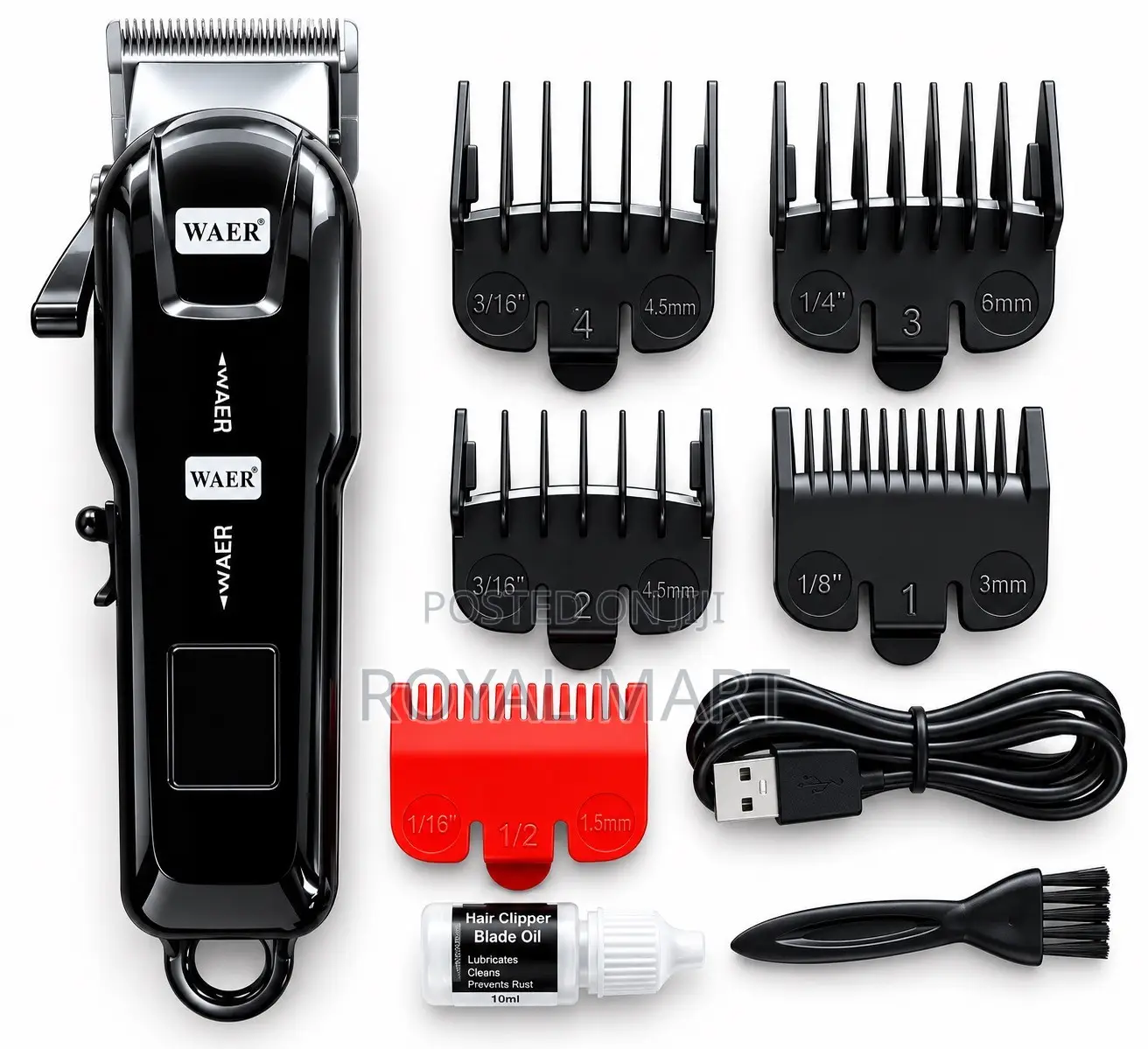 WAER Professional Hair Clipper – WA-6143