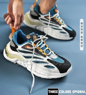 Blue Sneakers in Size 42 Only