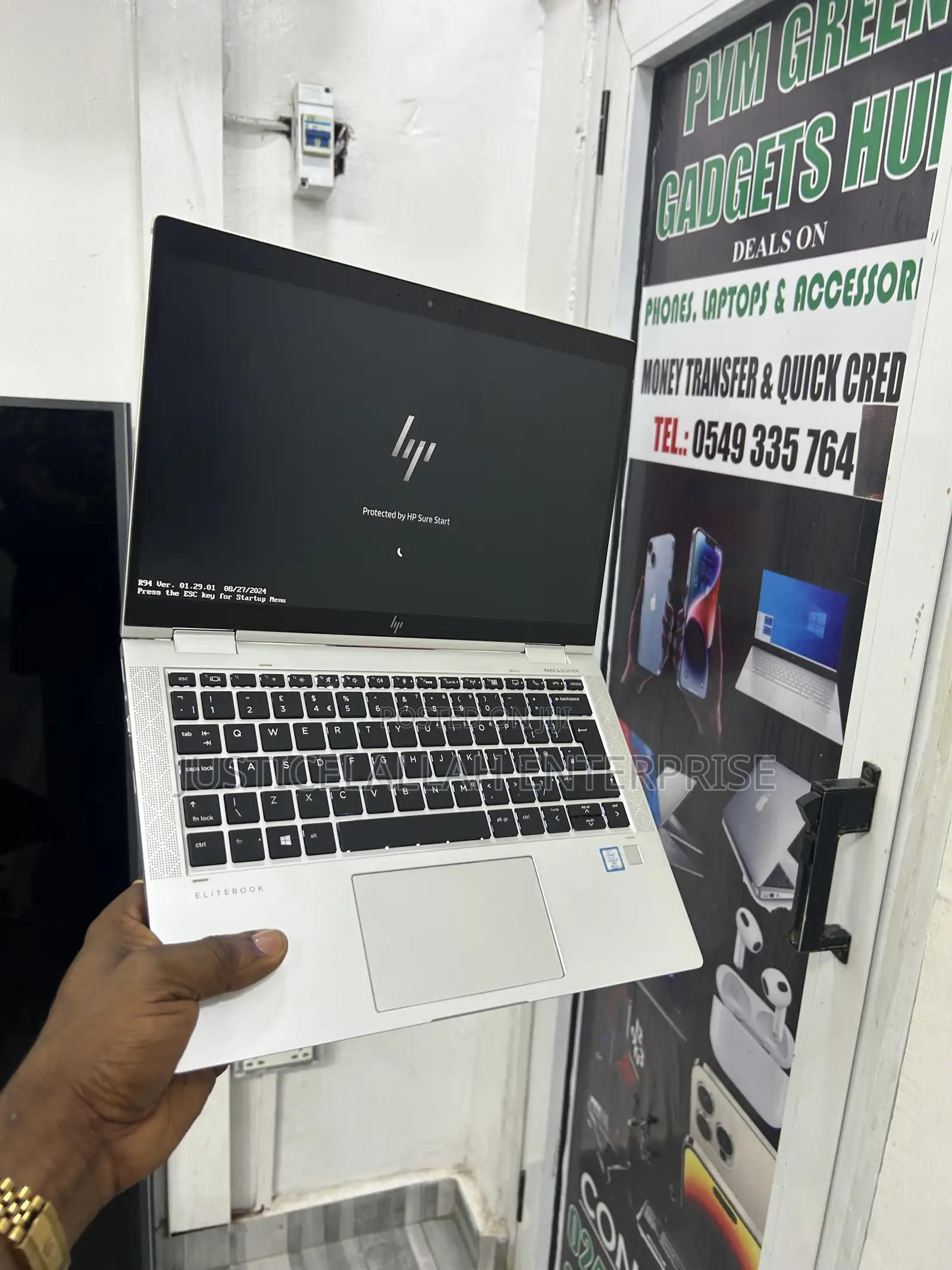 Laptop HP EliteBook x360 1030 G4 16GB Intel Core i7 SSD 512GB