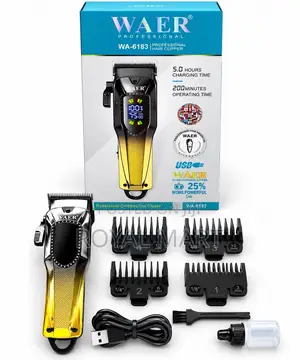 WAER Professional Hair Clipper – WA-6183