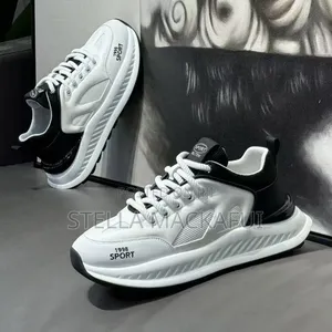 Black and White Sneakers in Sizes 42 and 43 Only