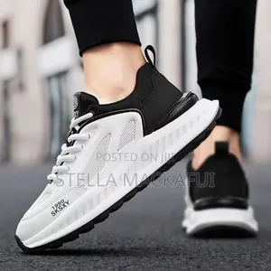 Black and White Sneakers in Sizes 42 and 43 Only