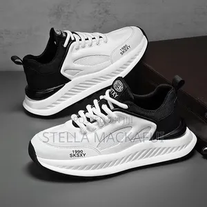 Black and White Sneakers in Sizes 42 and 43 Only