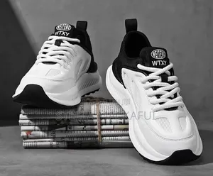 Black and White Sneakers in Sizes 42 and 43 Only