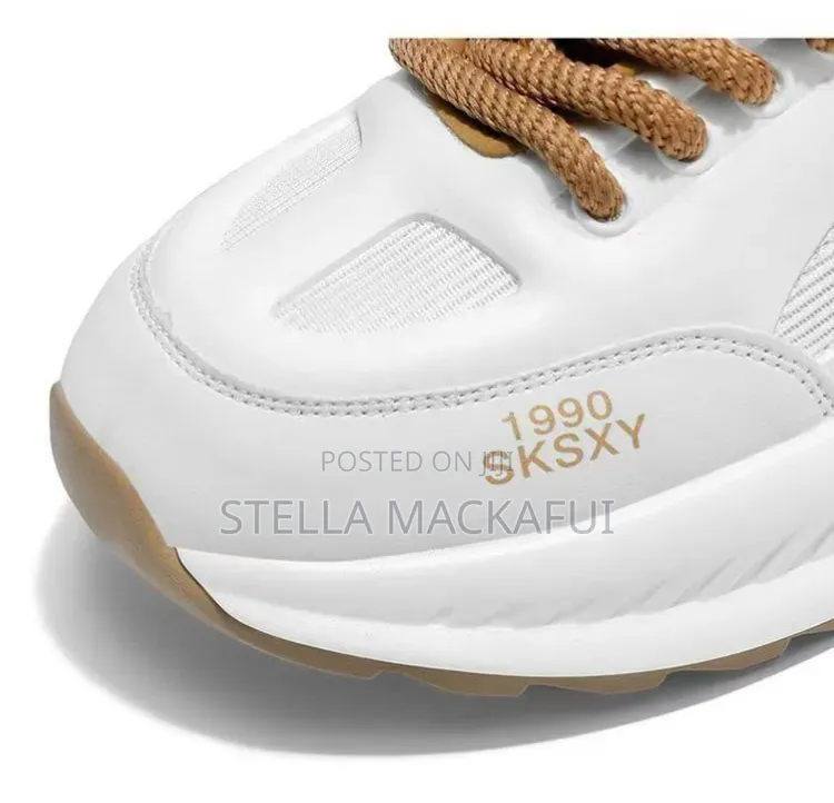Black and White Sneakers in Sizes 42 and 43 Only