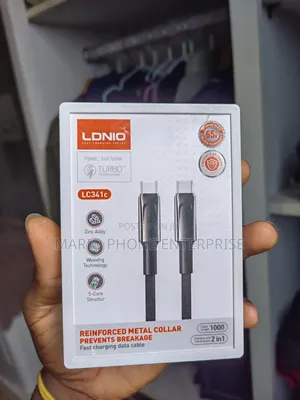 LDNIO USB C to Lightening Cable