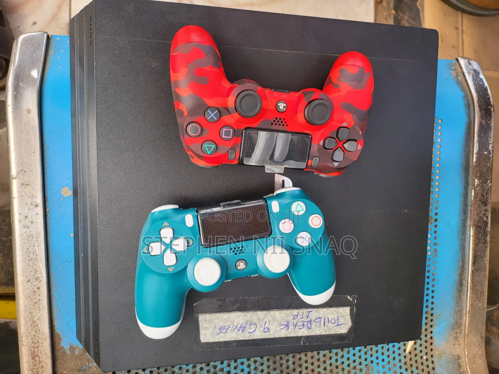 PS4 Pro With 9 Games