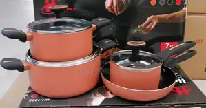 7 Piece Non-Stick Cookware Set(Honhey)