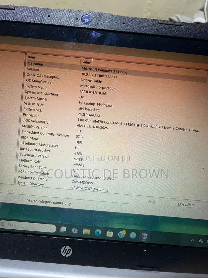 Laptop HP 14-dq2031tg 8GB Intel Core i3 SSD 256GB