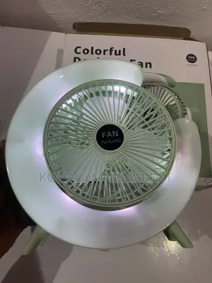 RGB Colourful Desktop Fan