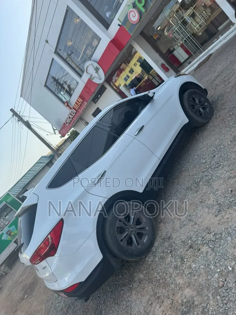 Hyundai Santa Fe 2016 White