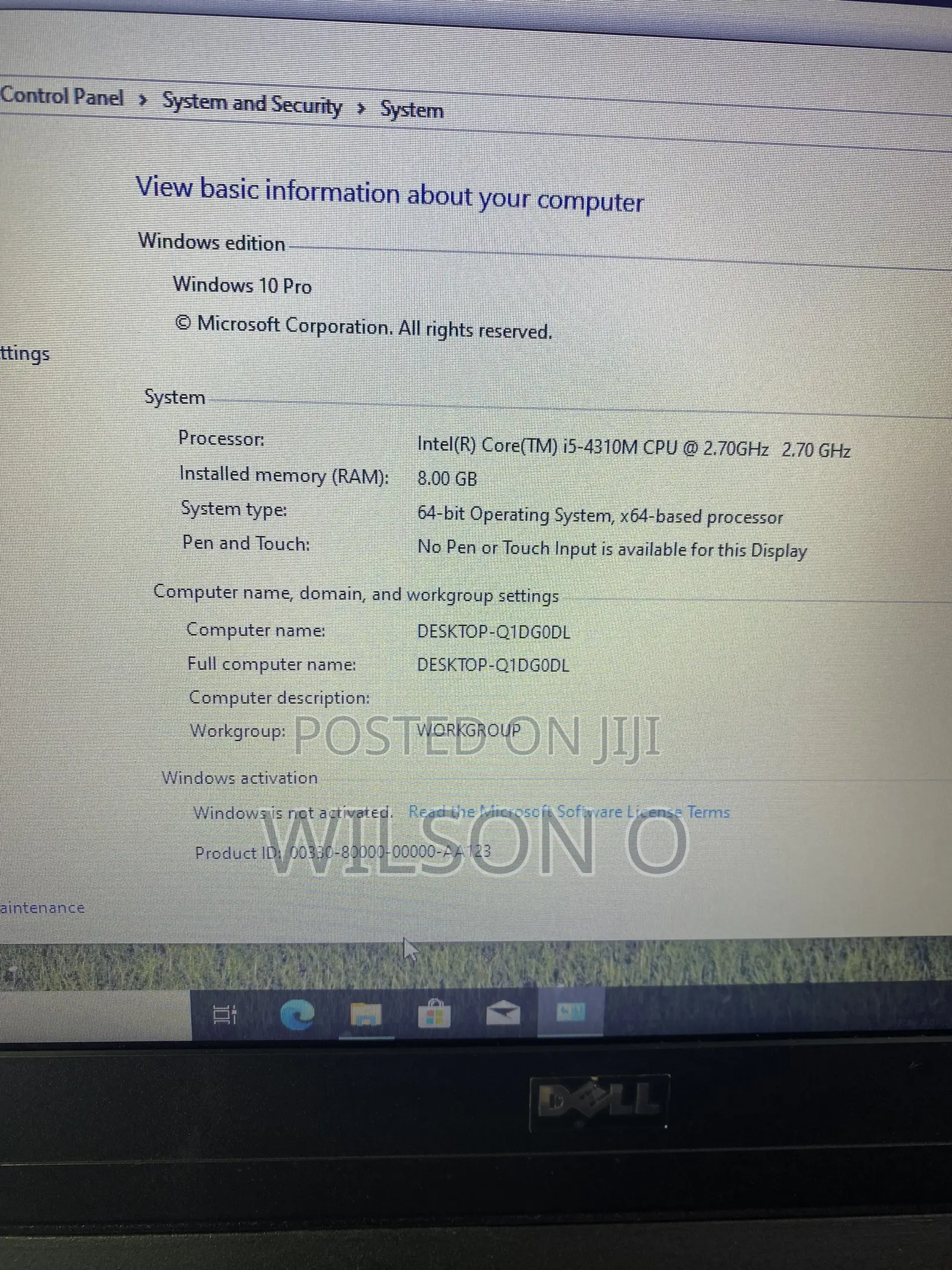Laptop Dell Latitude E6440 8GB Intel Core i5 HDD 500GB