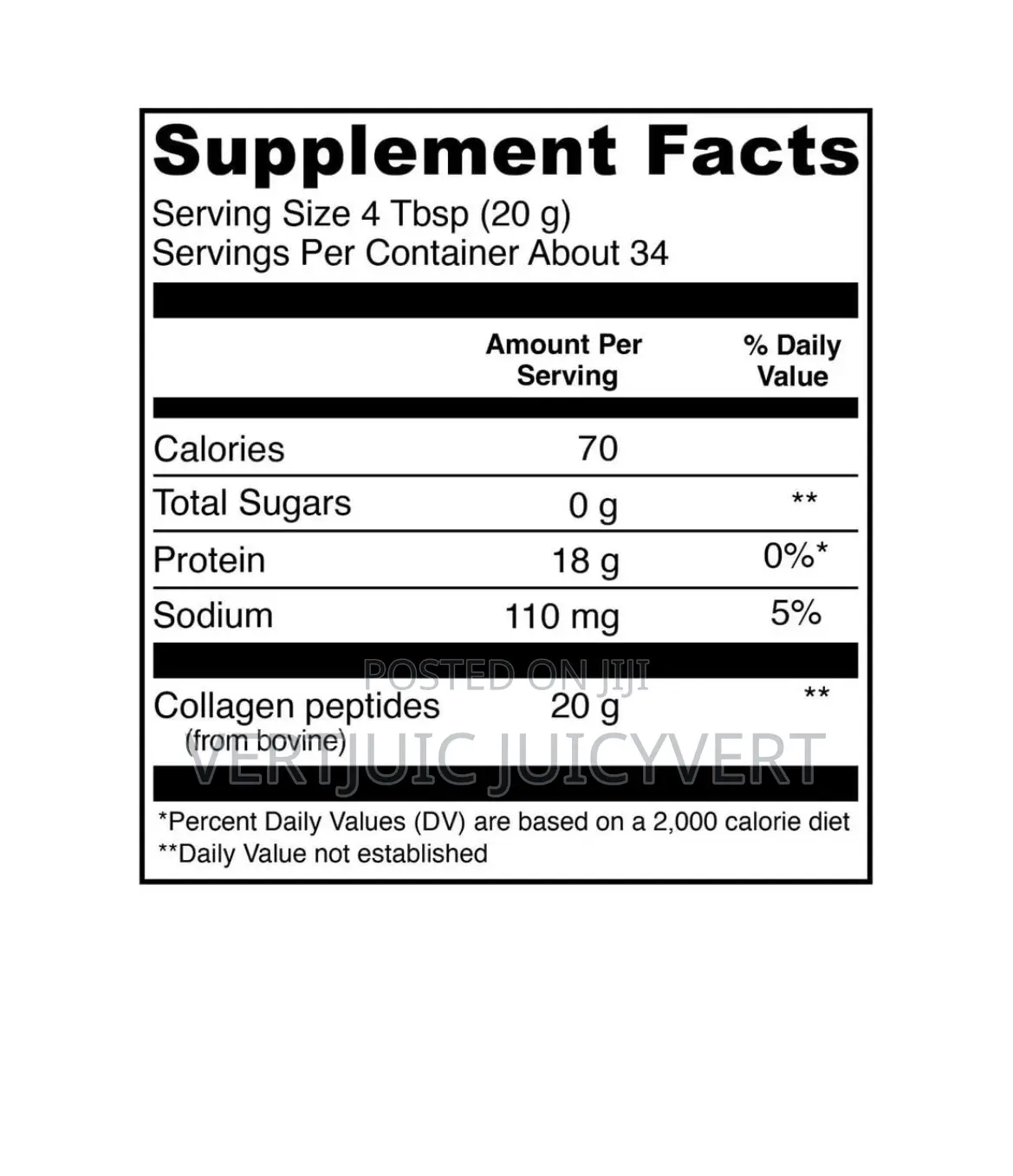 Vital Proteins Collagen Peptides Powder, Unflavored, 1.5 Lbs.