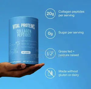 Vital Proteins Collagen Peptides Powder, Unflavored, 1.5 Lbs.
