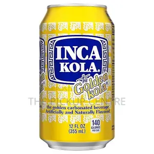 Inca Kola Golden Carbonated Beverage Soda 12 Oz Cans 12pk