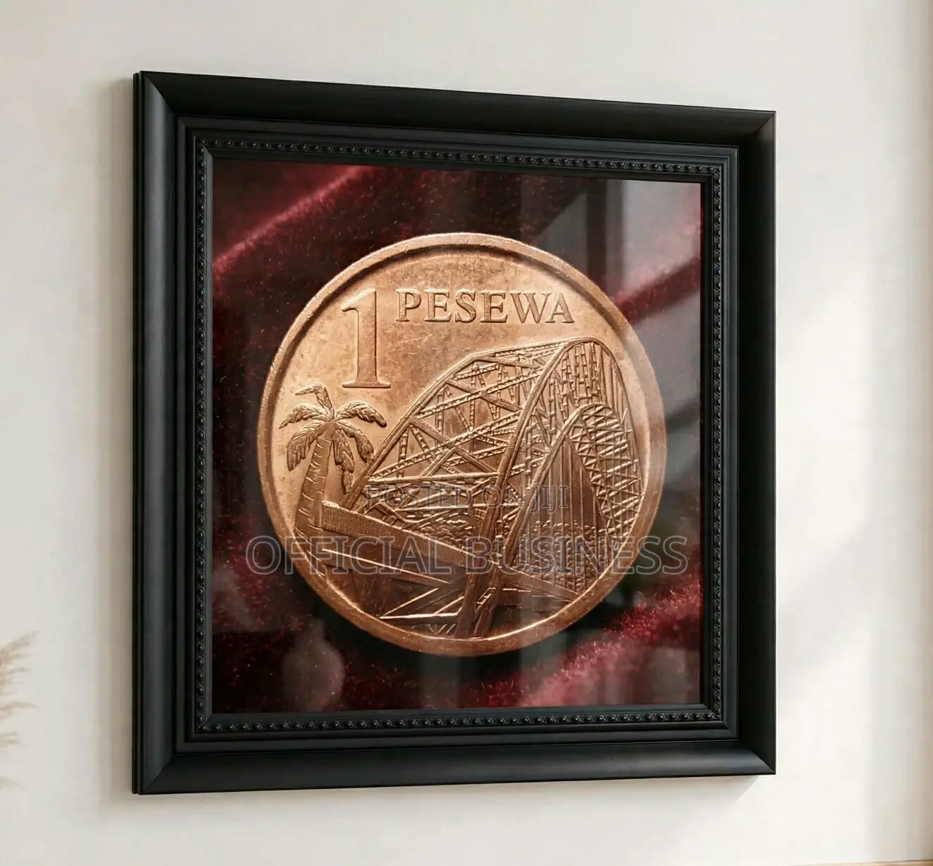 One Pasewas Ghana Heritage Framed Wall Art