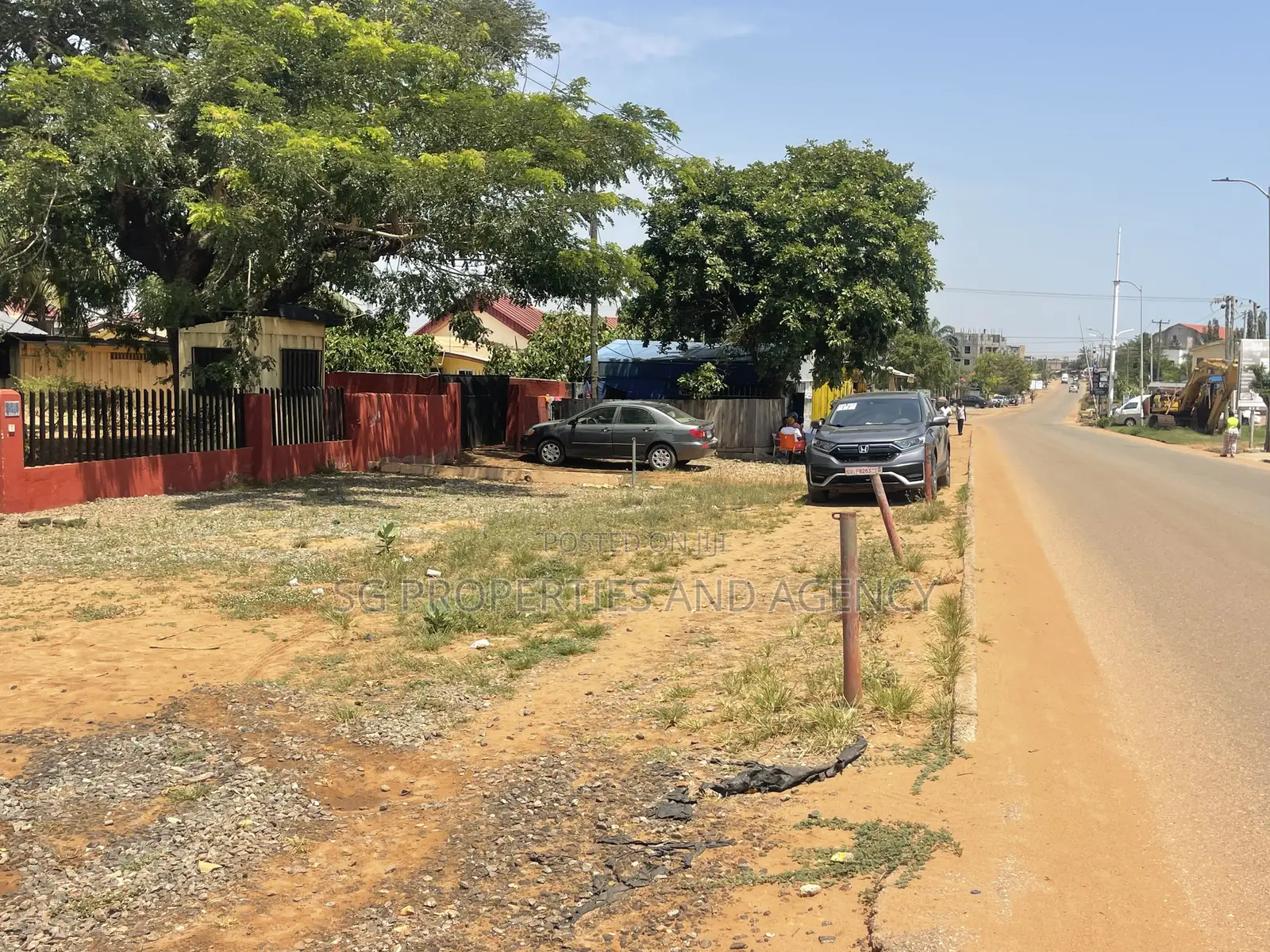 Roadside Land for Rent at Spintex Road