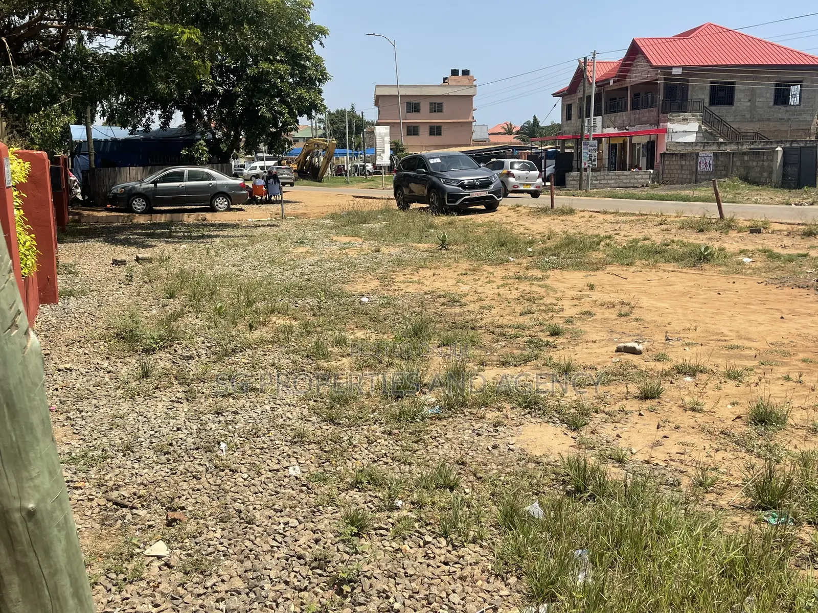 Roadside Land for Rent at Spintex Road