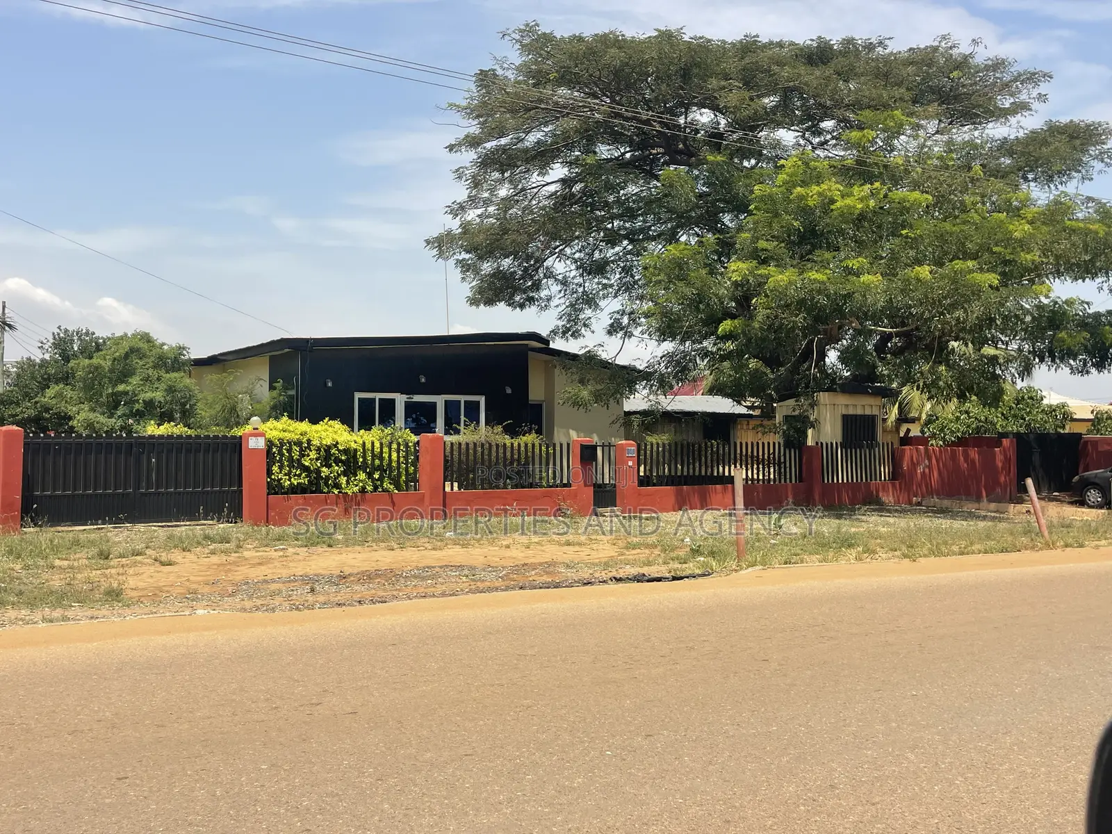 Roadside Land for Rent at Spintex Road
