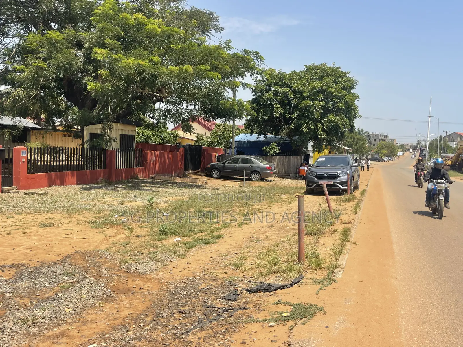 Roadside Land for Rent at Spintex Road