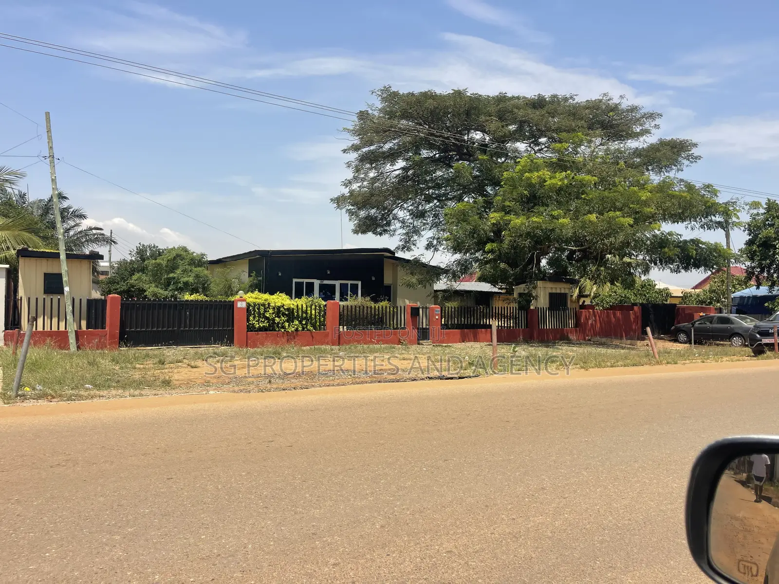 Roadside Land for Rent at Spintex Road