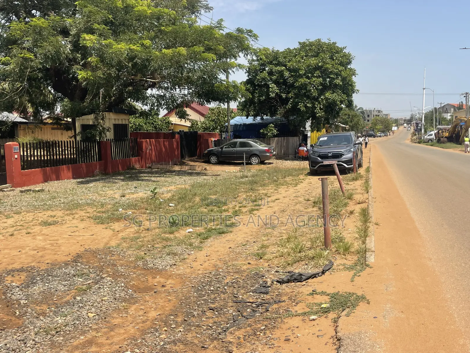 Roadside Land for Rent at Spintex Road