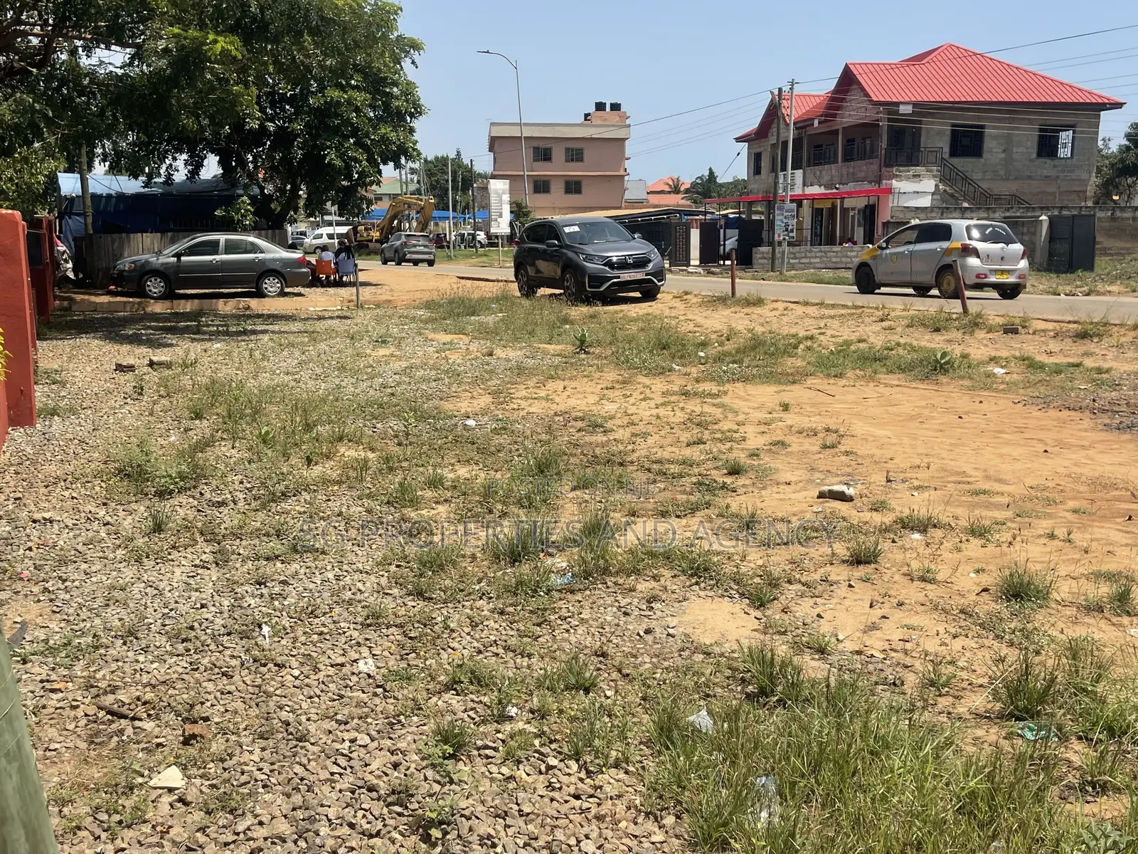 Roadside Land for Rent at Spintex Road