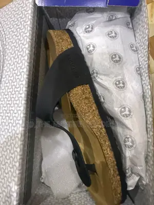 Black Brand New Birkenstock Sandal in Size 41 Available at Madina