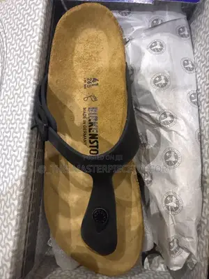 Black Brand New Birkenstock Sandal in Size 41 Available at Madina