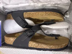 Black Brand New Birkenstock Sandal in Size 41 Available at Madina