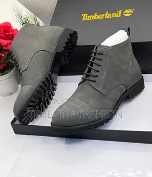 TIMBERLAND Grey Colour Ankle Lace Up Boots