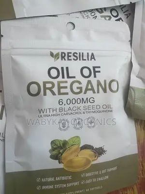 Resilla Oregano and Black Seed Oil Softgel