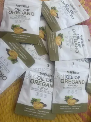 Resilla Oregano and Black Seed Oil Softgel