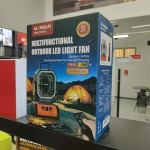 Top Rated 4-Speed Multipurpose Rechargeable Fan With Led Light