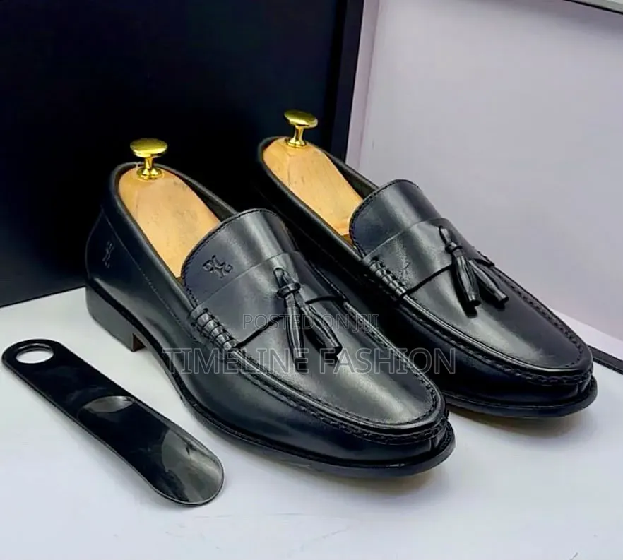 Billionaire Ring My Bell Men's Leather Loafers