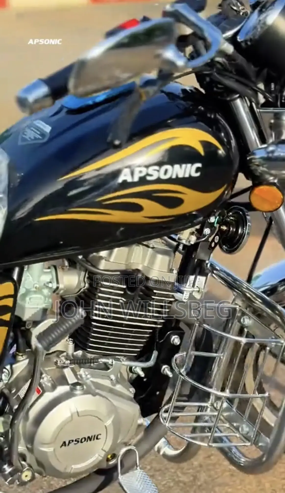 New Apsonic AP125-19 2026 Black