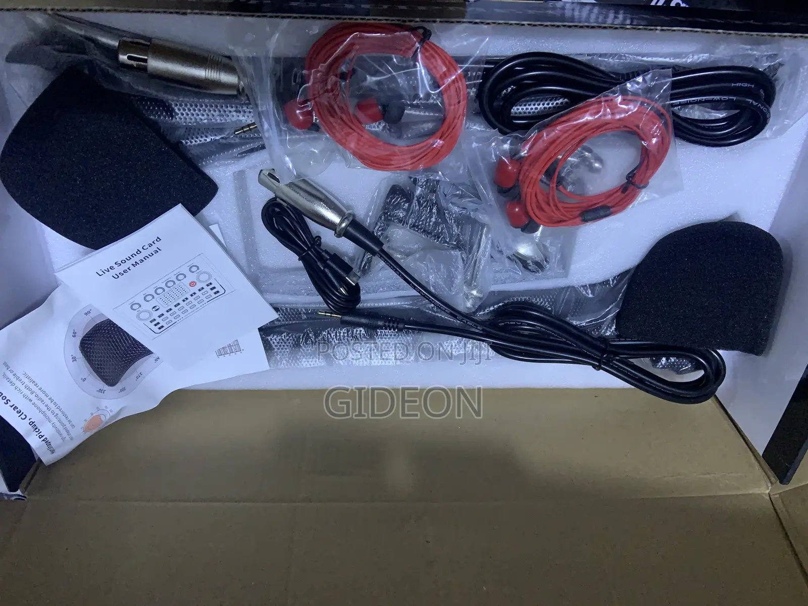 B998 Comdenser Microphone Set (2 Mics)