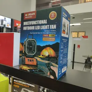 Super Efficient 4-Speed Multipurpose Morgan Rechargeable Fan