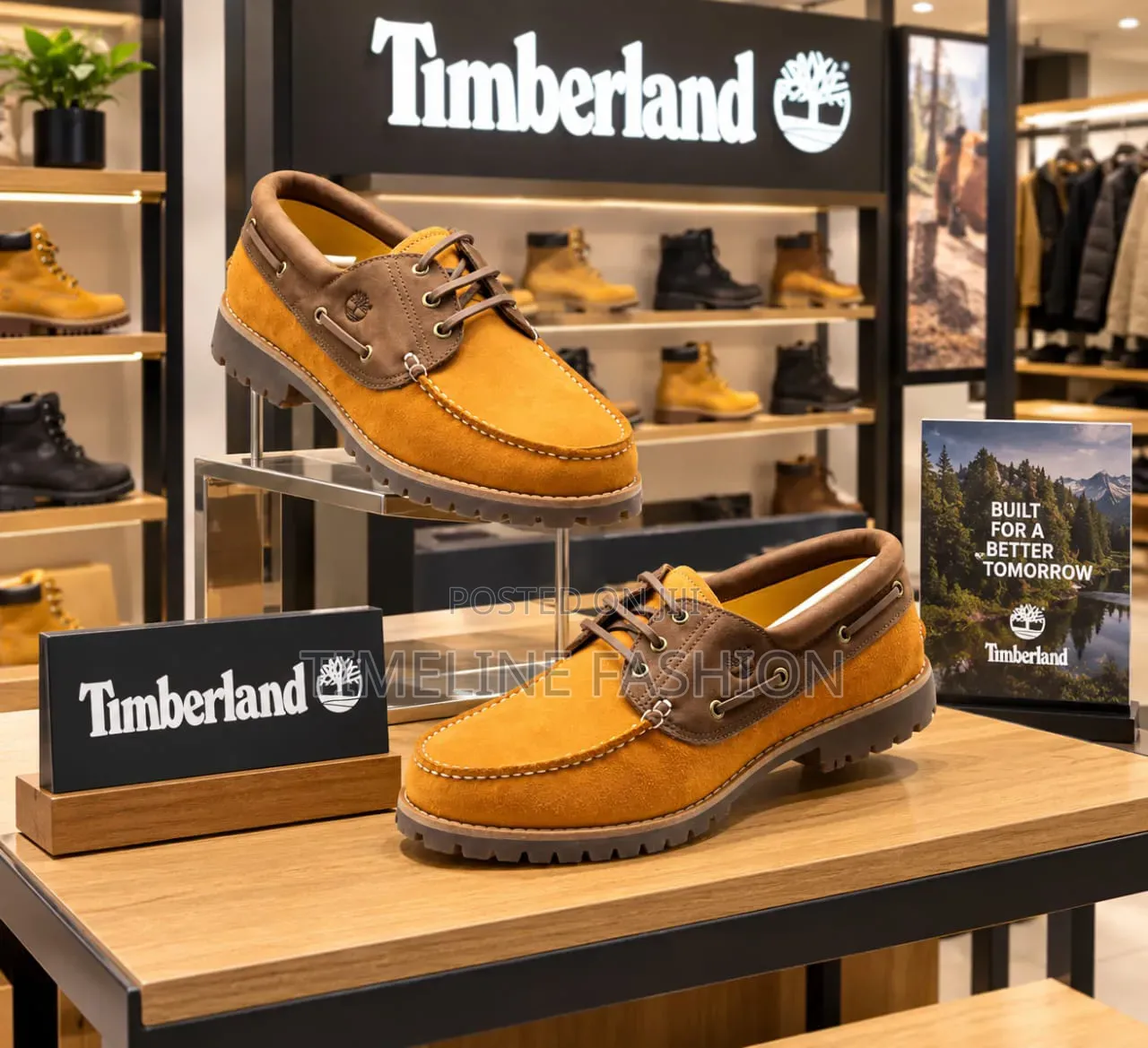Quality TIMBERLAND Adventure 1 Yellow and Brown