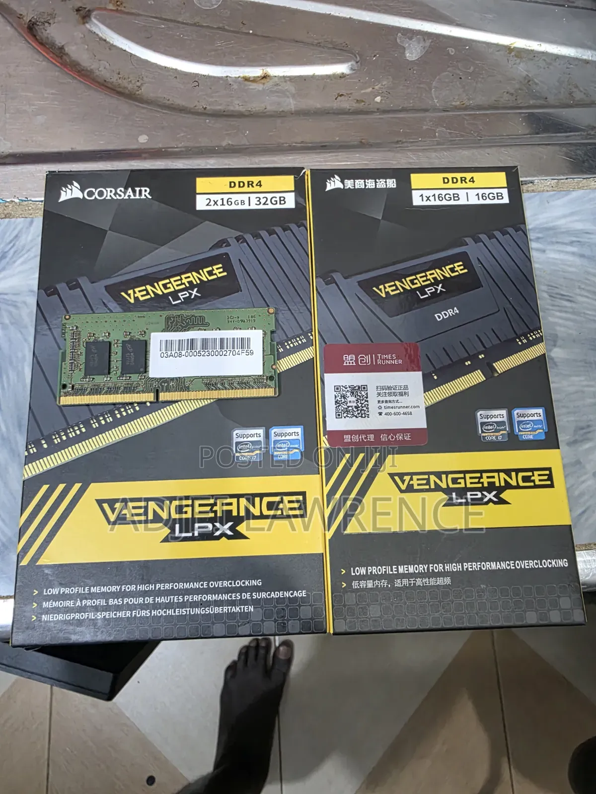 Desktop Ddr4 32GB 3200mhz Ram