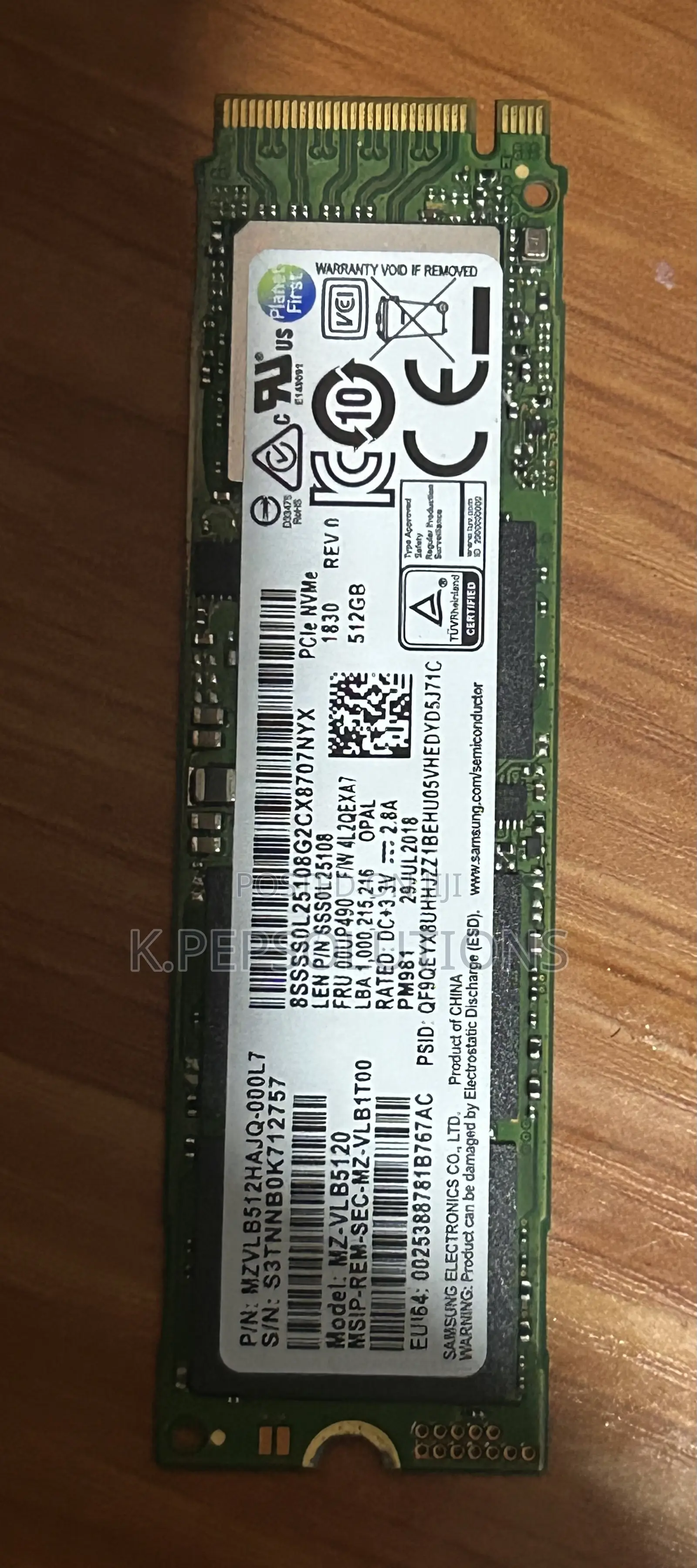 512GB SSD Nvme